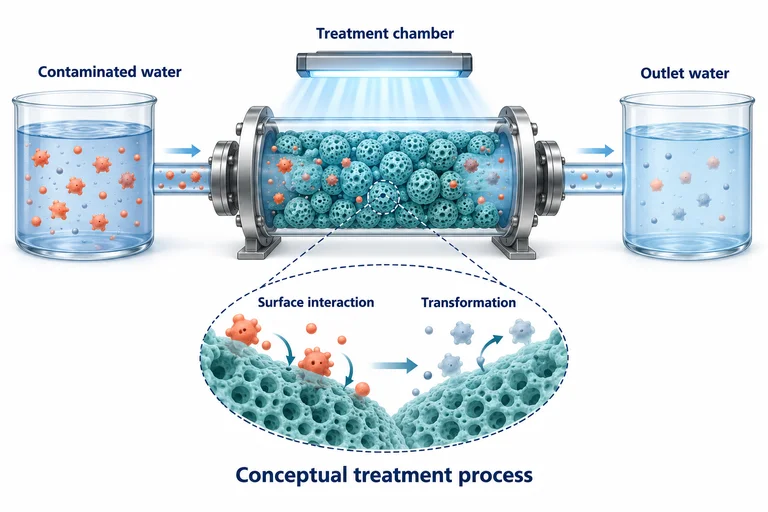 Pollutant treatment pathway
