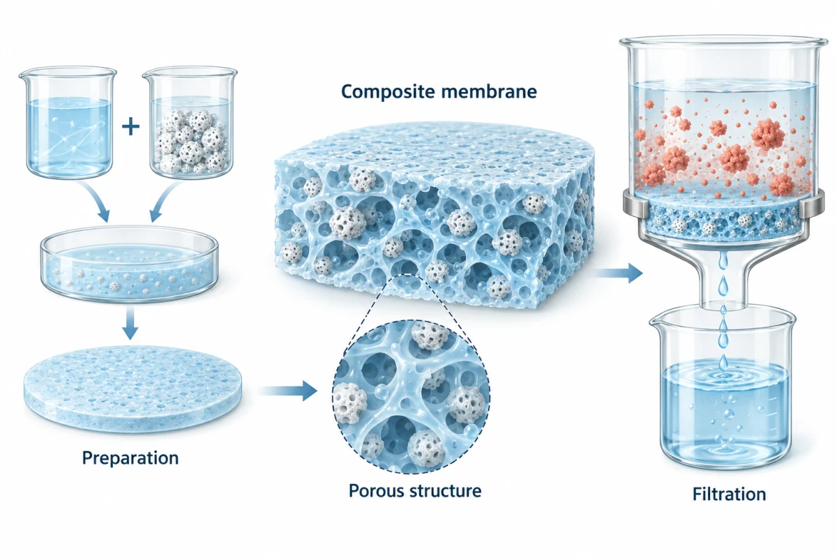 Porous composite membrane