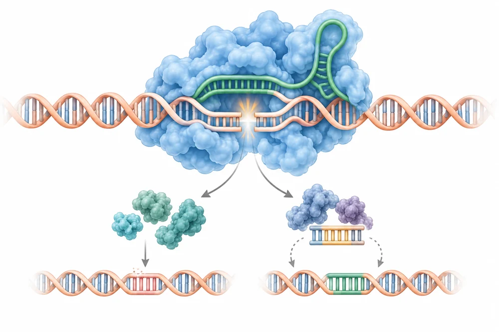 CRISPR-Cas9 targeted editing