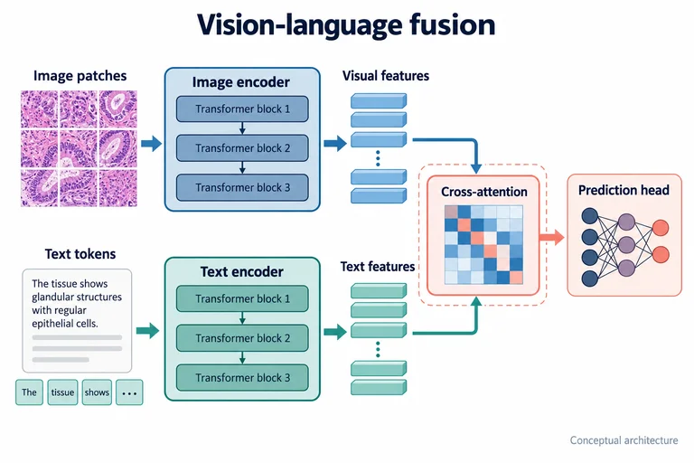 Vision–language feature fusion